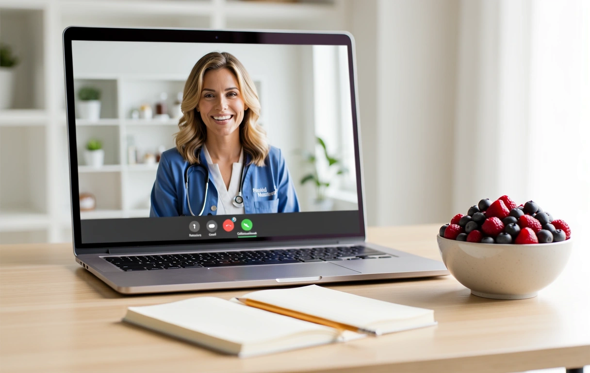 Online Beratungssituation