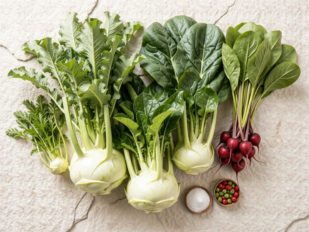 Saisonales Gemüse direkt vom Markt